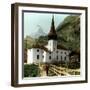 Church and Matterhorn, Zermatt, Switzerland-null-Framed Giclee Print