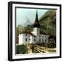 Church and Matterhorn, Zermatt, Switzerland-null-Framed Giclee Print