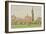 Church and Parsonage, Bedford Park, 1881-Frederick Hamilton Jackson-Framed Giclee Print