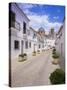 Church and Street in Altea, Valencia, Spain, Europe-Gavin Hellier-Stretched Canvas