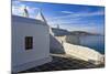 Church and View, Mykonos Town (Chora), Mykonos, Cyclades, Greek Islands, Greece, Europe-Eleanor-Mounted Photographic Print