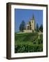 Church and Vineyards, Hunawihr, Alsace, France, Europe-John Miller-Framed Photographic Print