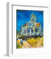 Church at Auvers, c.1894-Vincent van Gogh-Framed Art Print