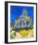 Church at Auvers, c.1895-Vincent van Gogh-Framed Art Print