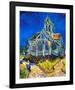 Church at Auvers, c.1896-Vincent van Gogh-Framed Art Print