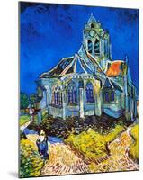 Church at Auvers, c.1896-Vincent van Gogh-Mounted Art Print