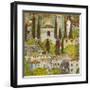 Church at Cassone on Garda-Gustav Klimt-Framed Art Print