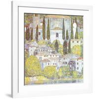 Church at Cassone sul Garda-Gustav Klimt-Framed Art Print