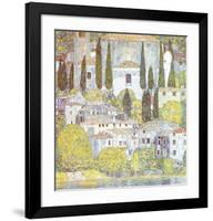 Church at Cassone sul Garda-Gustav Klimt-Framed Art Print