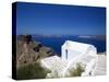 Church at Imerovigli, Santorini, Cyclades, Greek Islands, Greece, Europe-Sakis Papadopoulos-Stretched Canvas