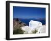 Church at Imerovigli, Santorini, Cyclades, Greek Islands, Greece, Europe-Sakis Papadopoulos-Framed Photographic Print