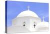 Church at Kambos, Patmos, Dodecanese, Greek Islands, Greece, Europe-Neil Farrin-Stretched Canvas