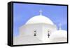 Church at Kambos, Patmos, Dodecanese, Greek Islands, Greece, Europe-Neil Farrin-Framed Stretched Canvas