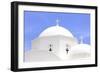 Church at Kambos, Patmos, Dodecanese, Greek Islands, Greece, Europe-Neil Farrin-Framed Photographic Print