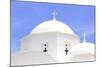 Church at Kambos, Patmos, Dodecanese, Greek Islands, Greece, Europe-Neil Farrin-Mounted Photographic Print