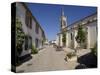 Church at La Couarde Sur Mer, Ile De Re, Charente-Maritime, France, Europe-Peter Richardson-Stretched Canvas