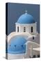 Church at Oia, Santorini, Cyclades, Greek Islands, Greece-Rolf Richardson-Stretched Canvas