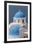 Church at Oia, Santorini, Cyclades, Greek Islands, Greece-Rolf Richardson-Framed Photographic Print