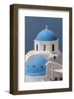 Church at Oia, Santorini, Cyclades, Greek Islands, Greece-Rolf Richardson-Framed Photographic Print