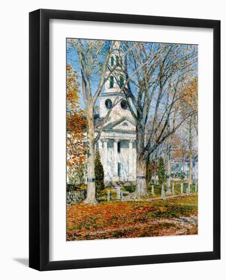 Church at Old Lyme, 1903-Childe Hassam-Framed Premium Giclee Print