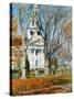 Church at Old Lyme, 1903-Childe Hassam-Stretched Canvas