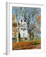 Church at Old Lyme, 1903-Childe Hassam-Framed Premium Giclee Print