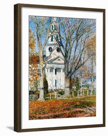 Church at Old Lyme, 1903-Childe Hassam-Framed Premium Giclee Print