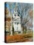 Church at Old Lyme, 1903-Childe Hassam-Stretched Canvas