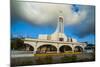 Church at Sunset on Saipan, Northern Marianas, Central Pacific, Pacific-Michael Runkel-Mounted Photographic Print