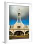 Church at Sunset, Saipan, Northern Marianas, Central Pacific, Pacific-Michael Runkel-Framed Photographic Print