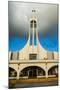 Church at Sunset, Saipan, Northern Marianas, Central Pacific, Pacific-Michael Runkel-Mounted Photographic Print