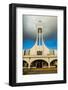 Church at Sunset, Saipan, Northern Marianas, Central Pacific, Pacific-Michael Runkel-Framed Photographic Print