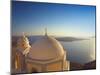 Church at Sunset, Santorini, Cyclades, Greek Islands, Greece, Europe-null-Mounted Photographic Print