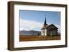 Church at Uninhabited Island of Helgoy, Troms, North Norway, Norway, Scandinavia, Europe-David Lomax-Framed Photographic Print