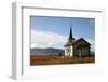 Church at Uninhabited Island of Helgoy, Troms, North Norway, Norway, Scandinavia, Europe-David Lomax-Framed Photographic Print