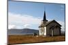 Church at Uninhabited Island of Helgoy, Troms, North Norway, Norway, Scandinavia, Europe-David Lomax-Mounted Photographic Print