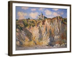 Church at Varengeville, Morning, 1882-Claude Monet-Framed Giclee Print