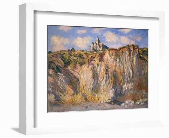 Church at Varengeville, Morning, 1882-Claude Monet-Framed Giclee Print