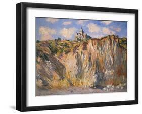 Church at Varengeville, Morning, 1882-Claude Monet-Framed Giclee Print