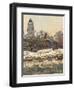 Church at Vetheuil-Claude Monet-Framed Art Print