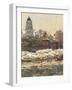 Church at Vetheuil-Claude Monet-Framed Art Print