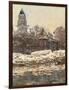 Church at Vetheuil-Claude Monet-Framed Art Print