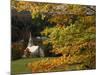 Church at Waits River, During Autumn, Vermont, New England, USA-null-Mounted Photographic Print