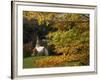Church at Waits River, During Autumn, Vermont, New England, USA-null-Framed Photographic Print