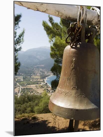 Church Bell Near Sami, Kefalonia (Cephalonia), Greece, Europe-Robert Harding-Mounted Photographic Print