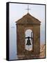 Church Bell Tower, Eze, French Riviera, Cote d'Azur, France-Doug Pearson-Framed Stretched Canvas