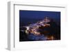 Church Bell Towers and Whitewashed Houses in Andaluisa, Spain-Julianne Eggers-Framed Photographic Print