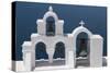 Church Bells, Oia, Santorini, Cyclades, Greek Islands, Greece-Rolf Richardson-Stretched Canvas
