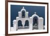 Church Bells, Oia, Santorini, Cyclades, Greek Islands, Greece-Rolf Richardson-Framed Photographic Print