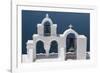 Church Bells, Oia, Santorini, Cyclades, Greek Islands, Greece-Rolf Richardson-Framed Photographic Print